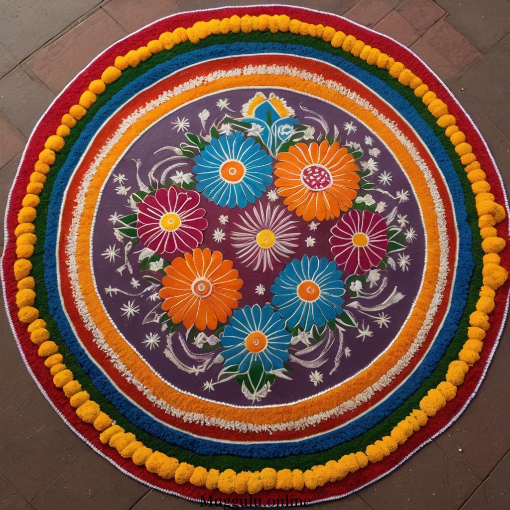 new model new year muggulu